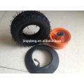 small wheel barrow tire/tyre 6''x2'',Pneumatic wheels for Trailer, castor / rubber wheel